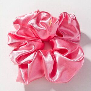 Room Shop | Giant Satin Scrunchie | Barbie Pink